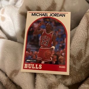 1989 NBA Hoops Michael Jordan basketball card